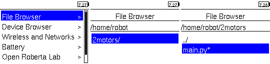 file browser